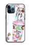 غطاء حماية لجهاز Apple iPhone 12 Pro Max - Donut Worry Girl - 2
