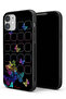 Apple iPhone 11 Protective Case Colorful Butterflies