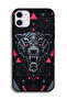 جراب حماية لجهاز Apple iPhone 12 بتصميم الذئب المتمايل - 2