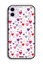 غطاء حماية لهاتف Apple iPhone 12 برسومات قلوب - 2