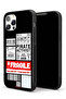 Apple iPhone 11 Pro Max Protective Case Private Activist Fragile Sticker