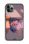 جراب حماية لجهاز Apple iPhone 11 Pro Max بتصميم فتاة وفضاء - 2