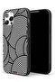 جراب حماية لجهاز Apple iPhone 11 Pro Max بنمط دوائر وهمية