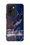 غطاء حماية لهاتف Infinix Note 12 G96 بتصميم قطرات الماء على شكل فراشة