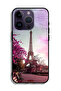جراب حماية لجهاز Apple iPhone 14 Pro بتصميم برج إيفل - 2