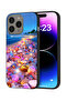غطاء حماية لجهاز Apple iPhone 15 Pro Max بتصميم أحجار فنية
