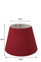 Bordo Abajur Başlığı 22cm - 2