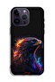 غطاء حماية لجهاز Apple iPhone 14 Pro Max بتصميم فن النسر - 2
