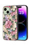 Apple iPhone 15 Plus Protective Case Cover Hd Floral