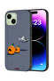Apple iPhone 15 Plus Protective Case Cover Minimalism Digital Art Humor
