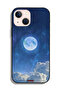 غطاء حماية لجهاز Apple iPhone 13 mini بتصميم غيوم القمر - 2