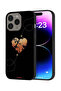 غطاء حماية لجهاز Apple iPhone 15 Pro Max برسومات طائرات تلامس القلب