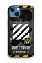 Apple iPhone 13 Protective Case Do Not Touch My Phone - 2