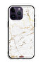 جراب حماية لجهاز Apple iPhone 14 Pro Max بنقشة رخامية - 2