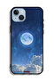 غطاء حماية لجهاز Apple iPhone 14 Plus بتصميم غيوم القمر - 2
