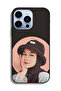 جراب حماية لجهاز Apple iPhone 13 Pro بتصميم فتاة قبعة لطيفة - 2