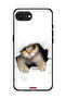 غطاء حماية لجهاز Apple iPhone 16e بتصميم قطة