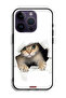 جراب حماية لجهاز Apple iPhone 14 Pro بتصميم قطة - 2
