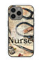 غطاء حماية لجهاز Apple iPhone 15 Pro Max بتصميم ممرضة وأدوات عتيقة - 2
