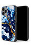غطاء حماية لجهاز Apple iPhone 14 Pro Max بنمط فني مزخرف