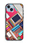 جراب حماية لجهاز Apple iPhone 14 Plus بتصميم مكتب الهوايات للفتيات - 2