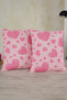 Children's Pillow Case - 50X70 cm - 2 Pieces - Pink