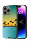 غطاء حماية لجهاز Apple iPhone 15 Pro Max بتصميم فن تجريدي