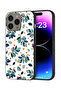 غطاء حماية لهاتف Apple iPhone 15 Pro Max بنقشة أوراق الشجر