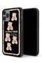 جراب حماية لجهاز Apple iPhone 14 Pro Max بتصميم دب جميل