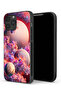 غطاء حماية لجهاز Apple iPhone 13 Pro بتصميم غيوم وفن تجريدي