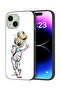 Apple iPhone 15 Plus Protective Case Cover Back To School Girl Art