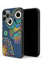 غطاء حماية لجهاز Apple iPhone 14 Pro Max بتصميم بومة زهرية