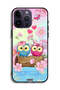 جراب حماية لجهاز Apple iPhone 14 Pro Max بتصميم بومة لطيفة - 2