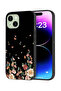 غطاء حماية لجهاز Apple iPhone 15 Plus مع زهور صغيرة في الأسفل