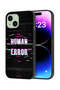 Apple iPhone 15 Plus Protective Case Cover Human Error