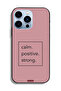 Apple iPhone 13 Pro Protective Case Calm Positive Strong - 2