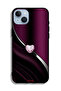 غطاء حماية لجهاز Apple iPhone 14 Plus بتصميم قلب ماسي - 2