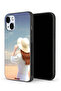 جراب حماية لجهاز Apple iPhone 14 Plus بتصميم قبعة فتاة واقفة