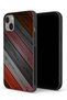 جراب حماية لجهاز Apple iPhone 13 mini بنمط خشبي ملون