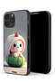 جراب حماية لجهاز Apple iPhone 13 Pro على شكل أرنب صغير لطيف