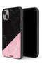 جراب حماية لجهاز Apple iPhone 13 mini بنمط رخامي