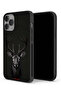 جراب حماية لجهاز Apple iPhone 14 Pro Max بتصميم غزال فني رقمي