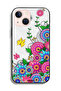 غطاء حماية لجهاز Apple iPhone 13 mini بنقشة زهور ماندالا - 2