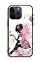 جراب حماية لجهاز Apple iPhone 14 Pro Max بتصميم فتاة الفراشة - 2