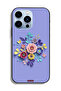 جراب حماية لجهاز Apple iPhone 13 Pro برسومات زهور فنية - 2