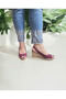 Women's Wedge Heeled Comfortable Summer Linen Sandals - 3