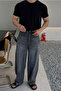 Men's Slim Fit Slim Fit 100% Cotton Basic Knitted Black T-Shirt - 5