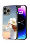 غطاء حماية لجهاز Apple iPhone 15 Pro Max بتصميم قبعة فتاة واقفة