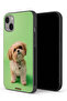 جراب حماية لجهاز Apple iPhone 13 mini بتصميم جرو لطيف