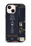 جراب حماية لهاتف Apple iPhone 13 mini بنمط دائرة الهاتف - 2